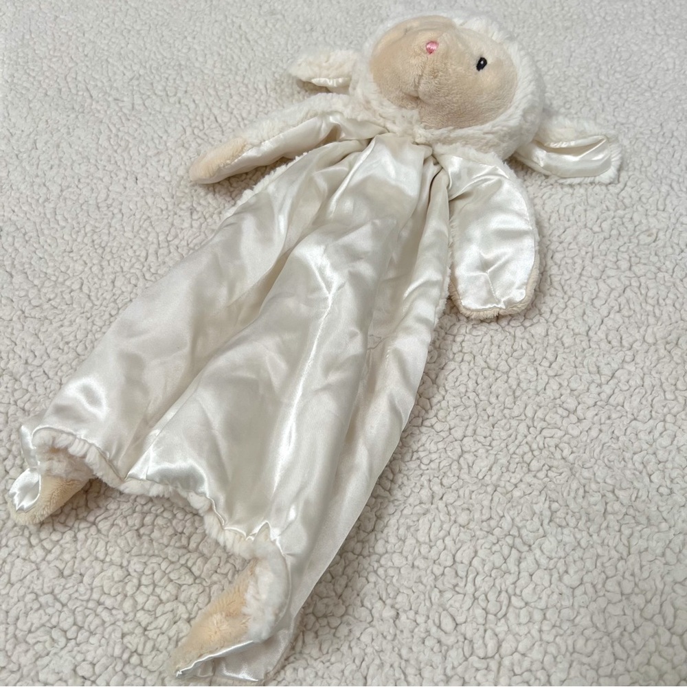 BabyGund Lamb Huggybuddy Security Blanket